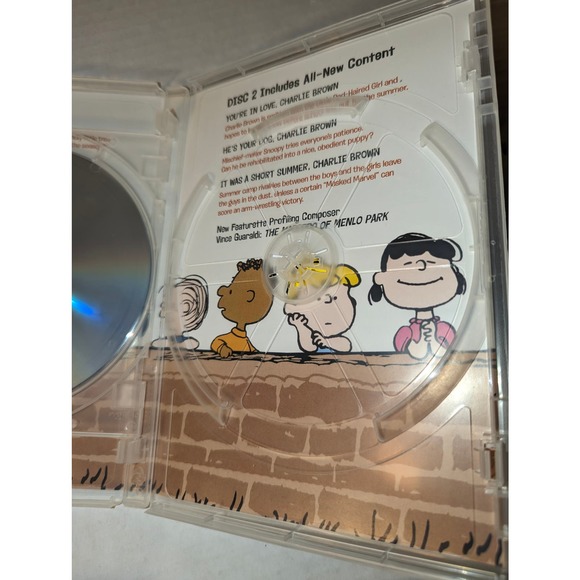 Peanuts 1960s Collection DVD, 2009 2-Disc Set Like New Charlie Brown TV Specials - Picture 8 of 11
